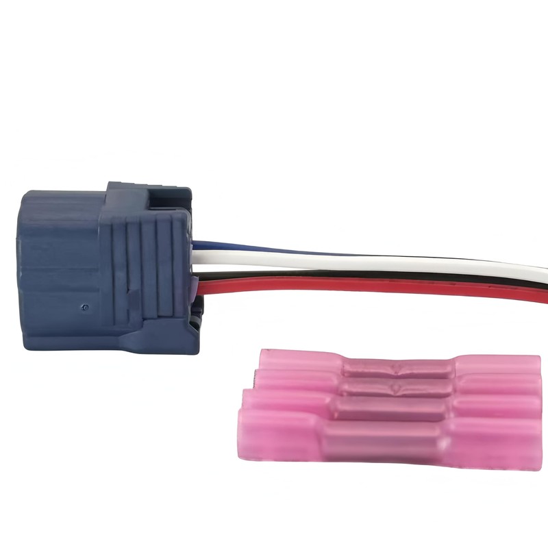 4 Pin Alternator Wiring Harness Connector Pigtail Plug, Replaces OE#