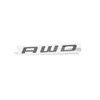 AWD Emblem Overlay Decal Sticker - 2011-2017 Durango - (Color: