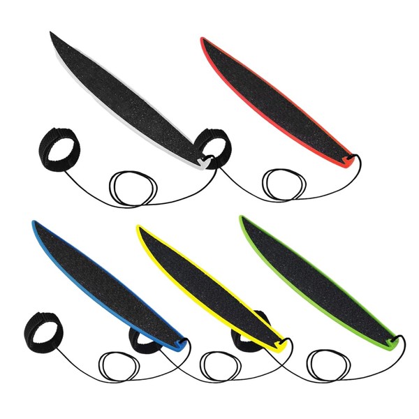 KEMUZ Pack of 5 Mini Surfboard, Finger Surfboard, Fingerboard Car