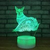 HPBN8 Ltd Creative 3D Fox Night Light USB Powered Remote