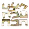 MEAJOO 10PCS Brake Line Clips, U Shape Metal Brake Line