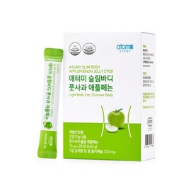 J&M Partners Atomy Slim Body Green Apple Apple Phenone 15g x 28 packets 1 / 애터미 슬림바디 풋사과 에플페논 15g x 28포 1개