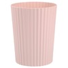 JiatuA Small Trash Can Plastic Wastebasket Round Garbage Container Bin