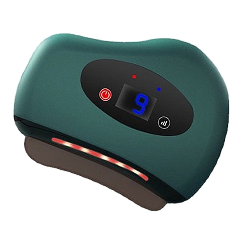 Electric Gua Sha Massager 12 Vibration Heating Gears Constant Temperature
