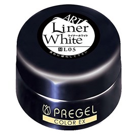 Pregel Gel Nail Color EX, Milky Carrot 300 whites
