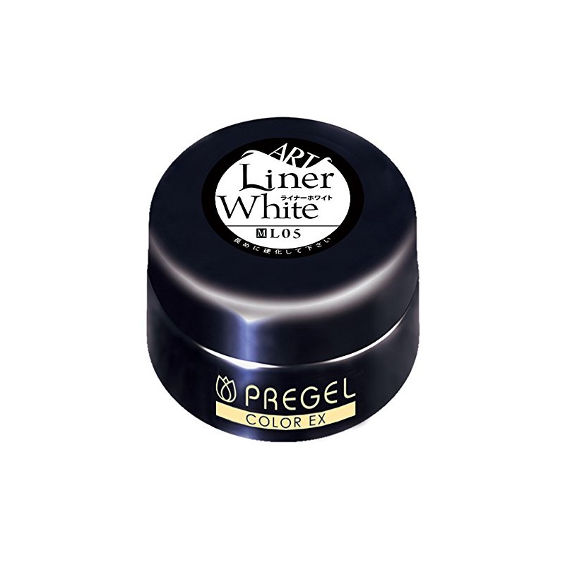 Pregel Gel Nail Color EX, Milky Carrot 300 whites