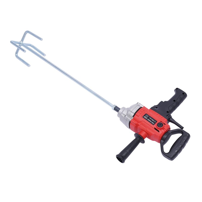 2400W Motor Concrete Mud Mixer, 110V, 50/60Hz 1200rpm Electric Corded