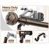 Bronze Curtain Rod 32 to 58 Inches (2.6 to 4.8