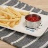 UPKOCH 10 x Stainless Steel Sauce Cups