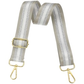 PATIKIL Purse Strap, Wide Shoulder Strap Adjustable Crossbody Bag Straps Universal Replacement Shoulder Bag Belt for Women's Handbags Canvas Guitar Bag Backpack, Dark Khaki