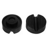 ABOOFAN 2pcs Heavy Duty Rubber Jack Stand Pads Non Slip