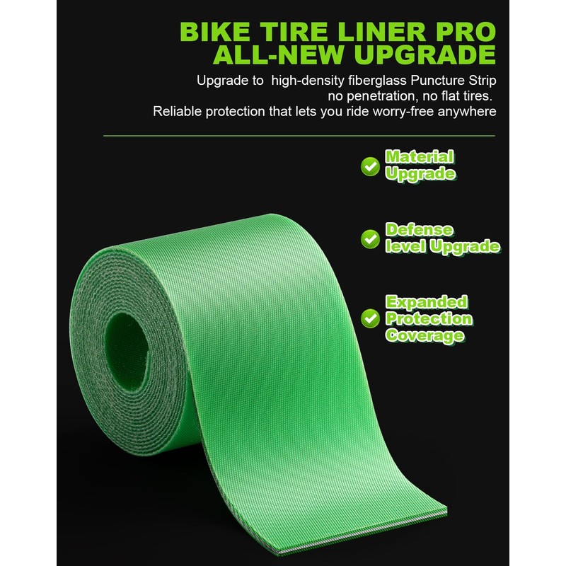 Julai Bike Tyre Liners Pro, Bicycle Inner Tube Protector, Fits