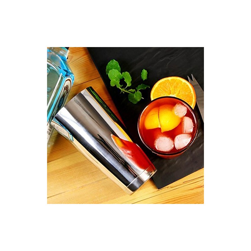 Professional Boston Cocktail Shaker | Shaker Tin by, 16oz Mixing
