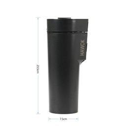 HAWOK Prtable Coffee Maker 12V Travel Espresso Machine, Single Cup 8 oz