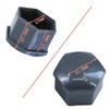 ciciment 20pcs Wheel Nut Caps Covers Include 4pcs locking bolts