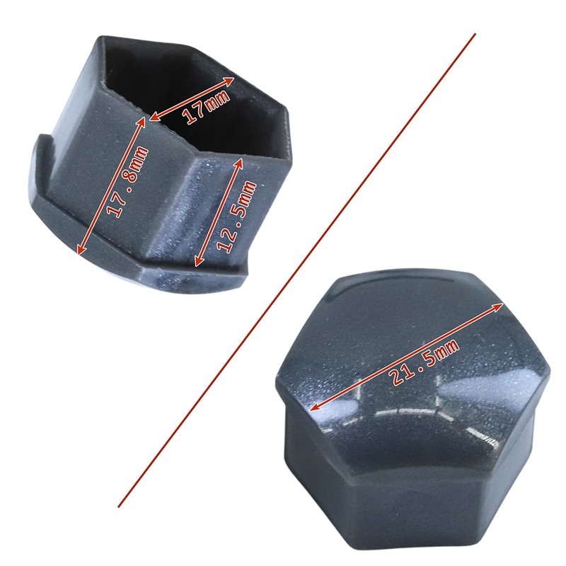 ciciment 20pcs Wheel Nut Caps Covers Include 4pcs locking bolts