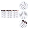 BIUDECO Eyebrow Transfer Stickers Lasting Artificial Eyebrows Kit for Sparse