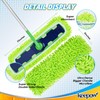 KEEPOW Reusable XL Mop Pads Compatible with Swiffer XL Sweeper,