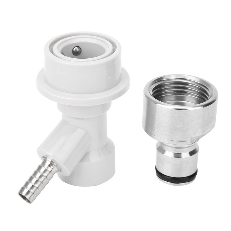 Gas Carbonation Cap Ball Lock Post Home Brewing Keg Connector