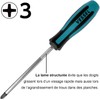 Vessel Megadora Normal Screwdriver +3 x 150 900