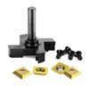 ZahyoX CNC Spoilboard Surfacing Router Bit, 1/2" Shank, 4 Wings,