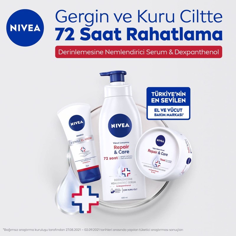 Nivea Repara & Cuida Body Cream Piel Extra Seca 300
