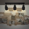 Plug-in Track Lighting LED, Track Light Fixtures Ceiling, Black Plug