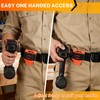 MELOTOUGH Drill Holder for Tool Belt – Orange ABS Holster,