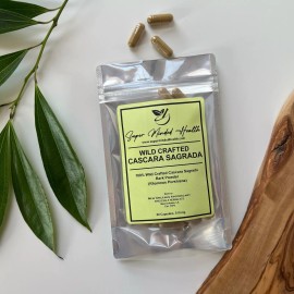 New Orleans Apothecary Cascara Sagrada Capsules | 100% Wild-Crafted | Rhamnus Purshiana | 510mg