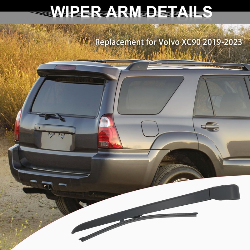 Rear Windshield Wipers Blade Arm for Volvo XC90 2019-2023