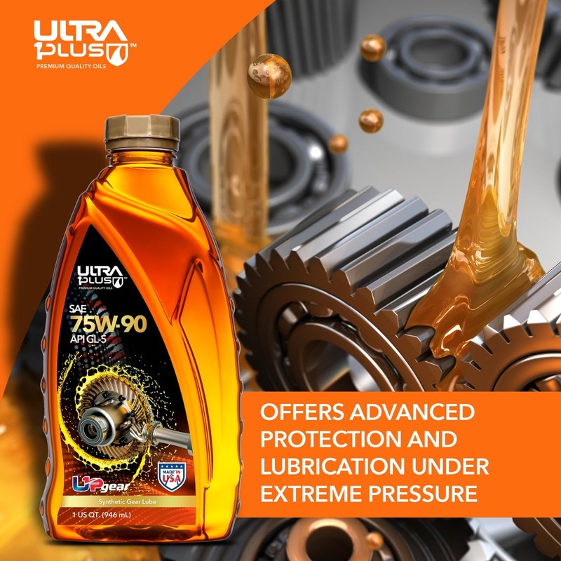 ULTRA 1PLUS SAE 75W-90 Synthetic Limited Slip Gear Oil, API