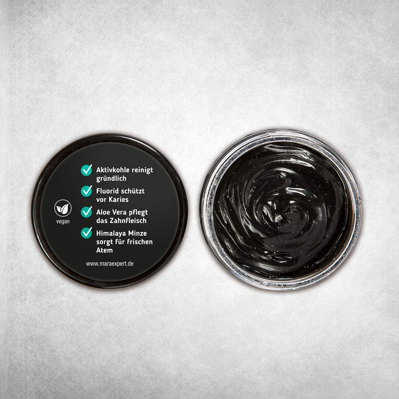 MARA EXPERT Activated Carbon Jelly 50 ml | Teeth Whitening