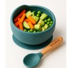 Tenukus Silicone Baby Bowl & Spoon Set – Suction Base,