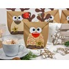 Papierdrachen DIY Advent calendar set for crafters - reindeer 2017