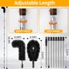 10.5FT Gutter Cleaning Tools from The Ground, Adjustable Rain Gutter