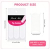 240Pcs French Manicure Nail Art Tip Guide Stickers
