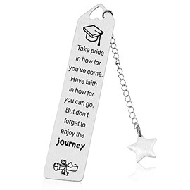 Graduation Bookmark Gifts for Women Men Inspirational Graduation Gift for Daughter Son Students Class of 2023 High School College Graduation Grad Gifts for Her Him Motivational Graduation Book Marks