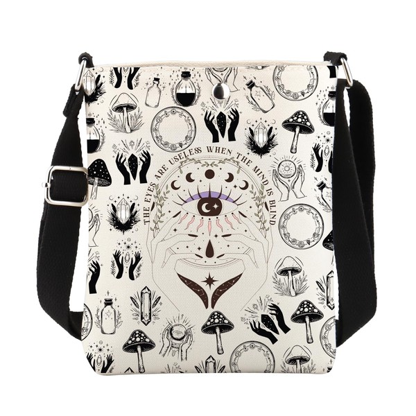 FUSTMW Witch Crossbody Bag - Lover Gifts for Witches -