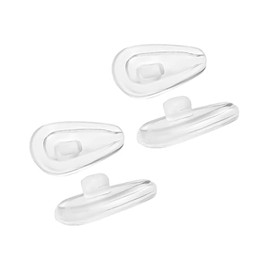 2 Pairs Soft Silicone Replacement Nosepad Nose Piece for Oakley Lizard Sunglasses/Eyeglasses Repair Kits