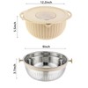 TOPROAD 4-1 Colander with Mixing Bowl Set, Strainers and Colanders,
