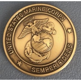 NEW Third Recruit Training Battalion MCRD Parris Island Challenge Coin