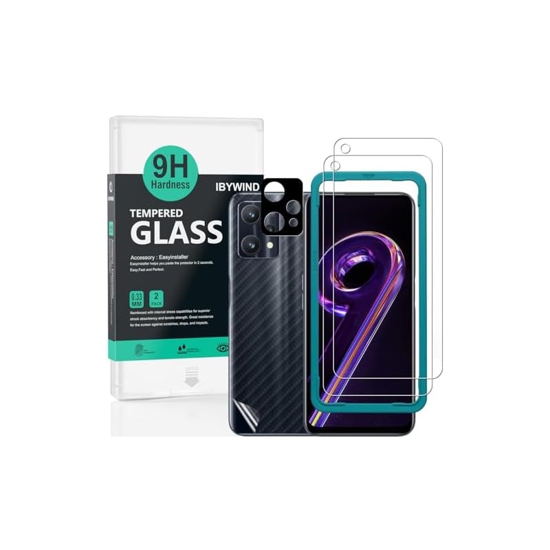 Ibywind para Realme 9 Pro 5G 6.4, 2 Protector Pantalla1