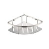Nokozan Triangular Corner Shower Caddy - Stainless Steel Rust-Resistant Bathroom