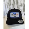 Snap-Back Blue Collar For Life Snapback Trucker Hat