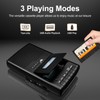 Cassette Players Recorder, Portable Tape USB Player with Stand-Alone Mic,
