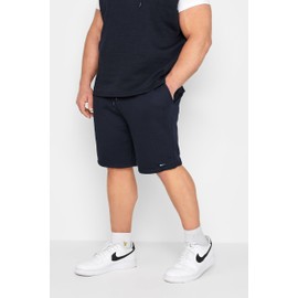 BadRhino Mens Big & Tall Jogger Shorts Blue, Navy