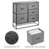 mDesign 14297MDCO Drawer, 5 Drawers-32 high, Charcoal