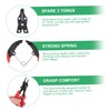 WOONEKY 1 Set Multi Functional Circlip Plier Tool Interchangeable Design