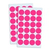 1200 Pack, 1" Round Dot Stickers Circle Labels - Pink