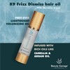 Beauty Garage K9 Frizz Dismiss Hair Oil with Morocco Argan